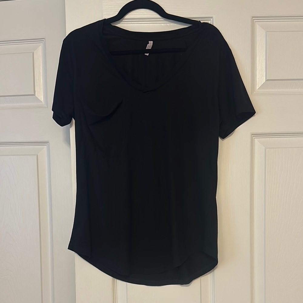 Z Supply Black Suede T-Shirt